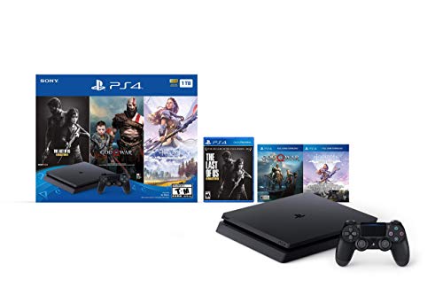 PlayStation 4 Slim 1TB Console - Only On PlayStation Bundle (Renewed) [video game]