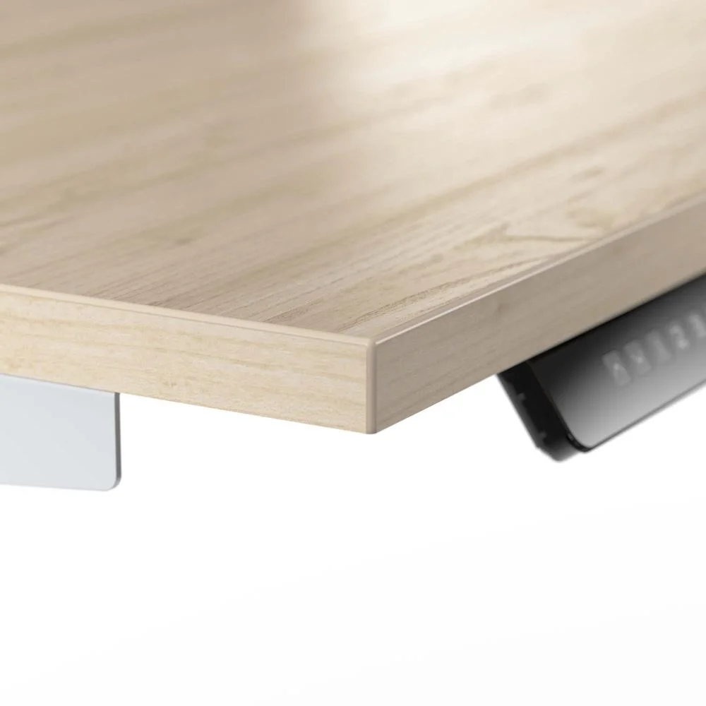 Move 40 Series 60W Adjustable Standing Desk in Natural Elm - Engineered Wood