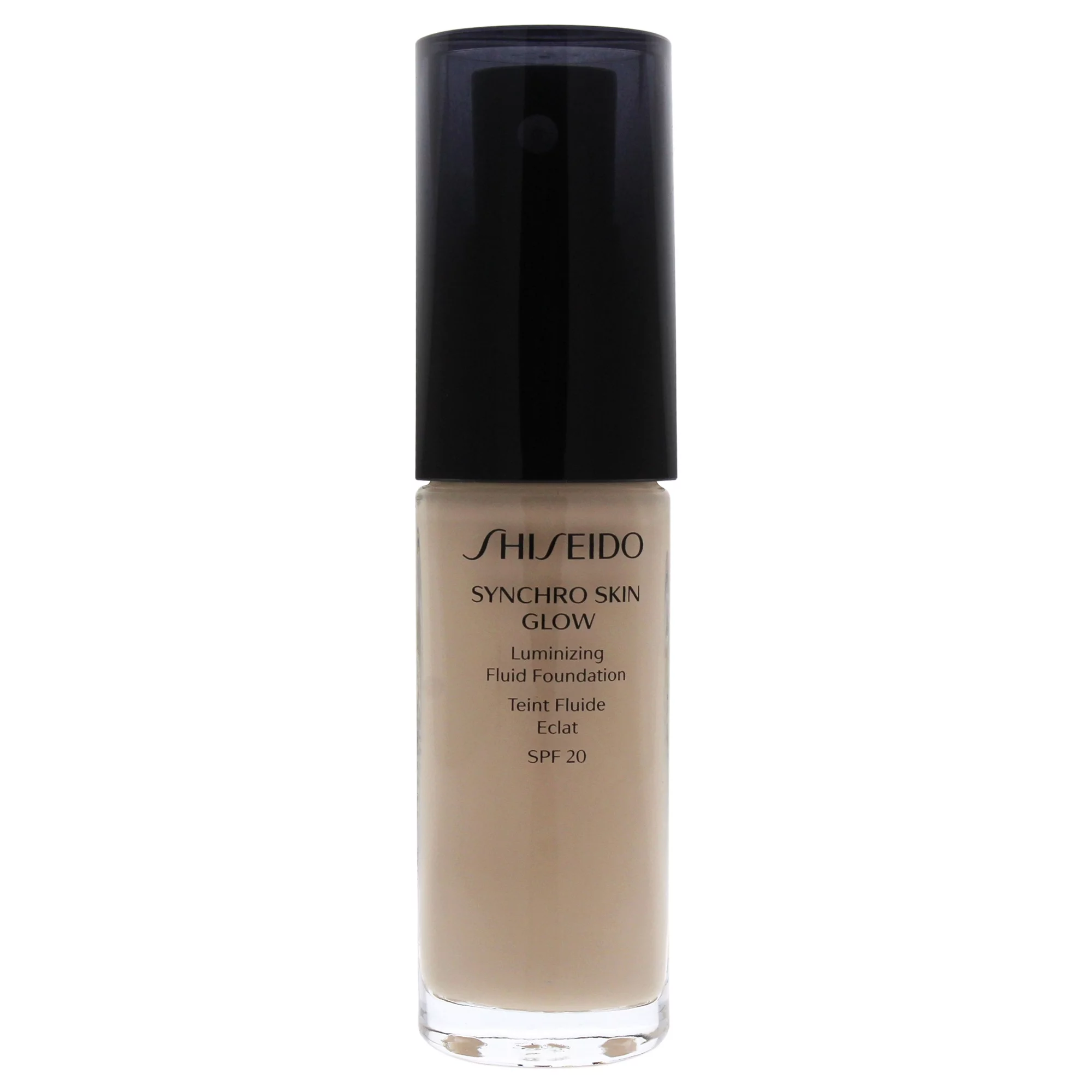Synchro Skin Glow Luminizing Fluid Foundation SPF 20 - 01 Neutral Shiseido Foundation for Women 1 oz