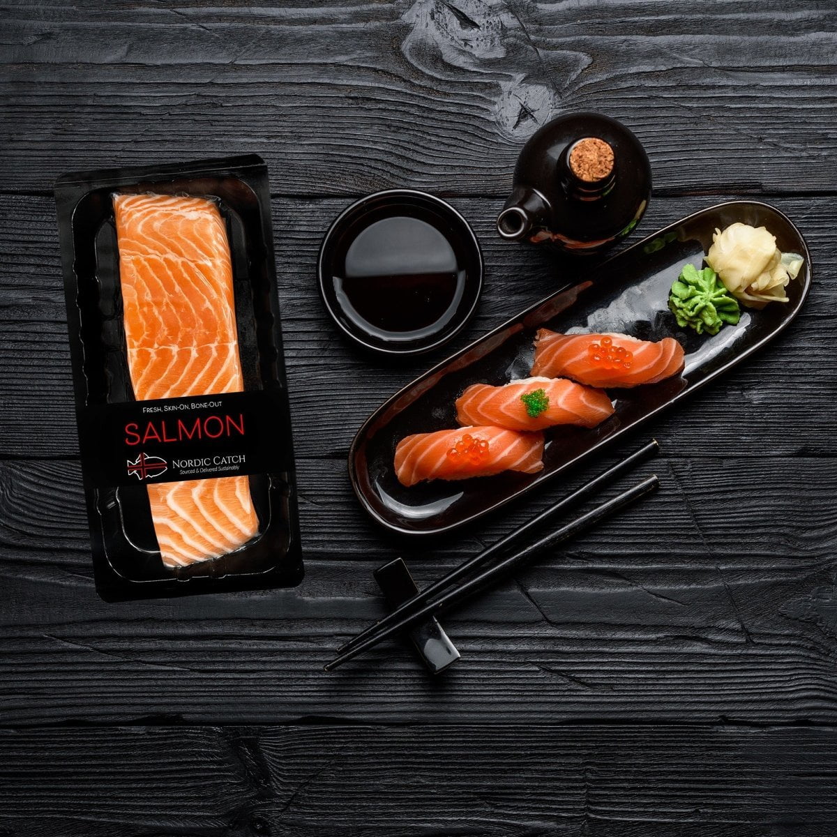 OMEGA Fresh Seafood Bundle (8 servings) - Nordic Catch Sushi Grade Seafood From Iceland