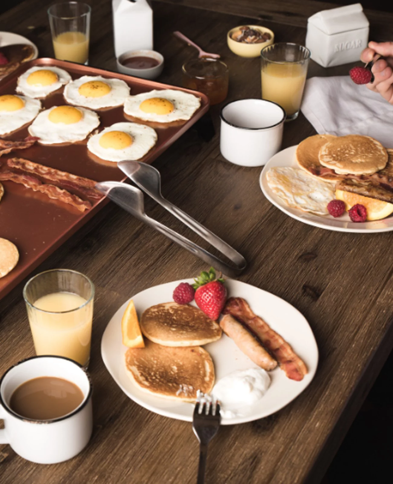 Nonstick Electric Griddle for 6 Eggs/Pancakes At Once (1200W)