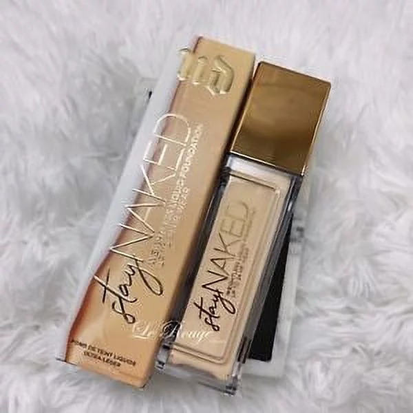 Urban Decay Stay NAKED Weightless Liquid Foundation 10WY Ultra-Fair Warm 1oz NEW