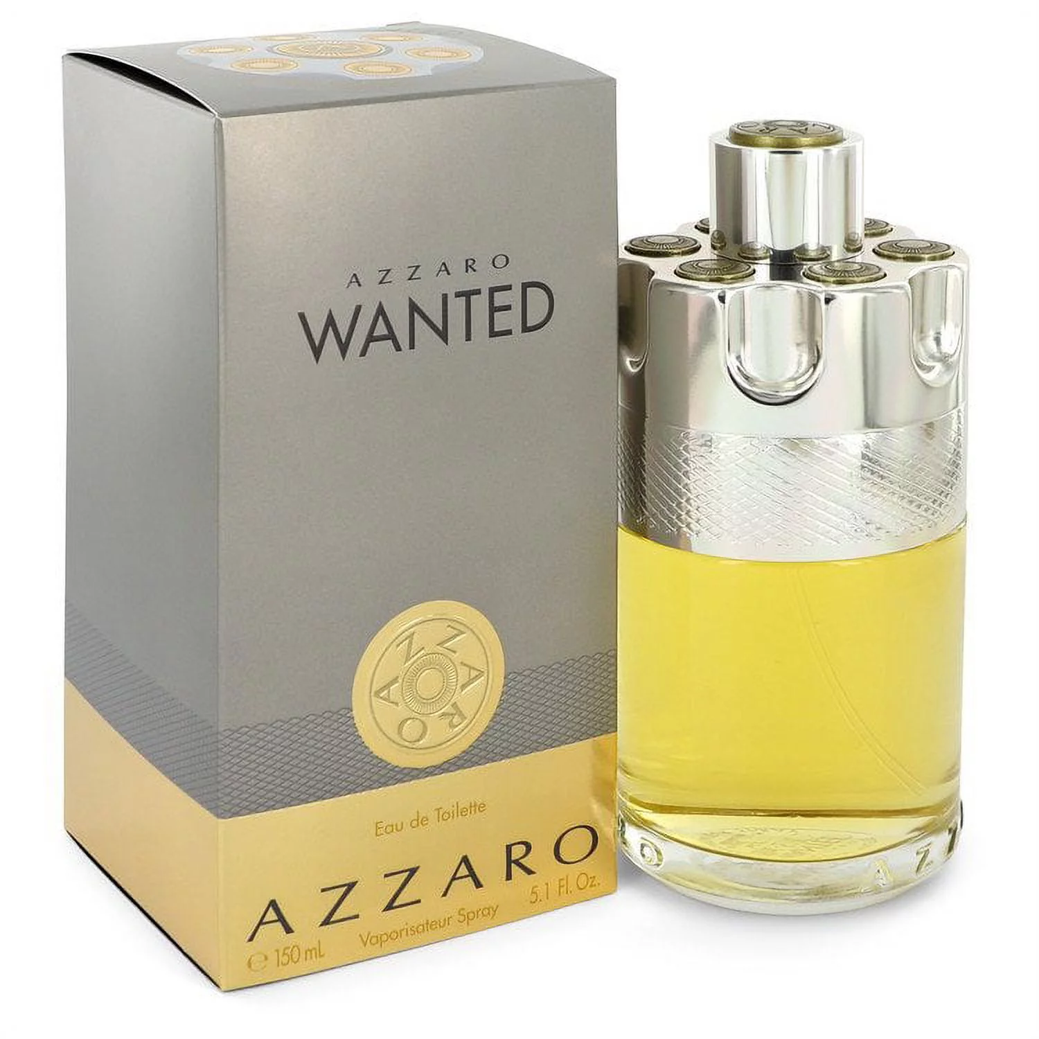 Azzaro Wanted Eau De Toilette Spray By Azzaro5.1 Oz (Pack 2)