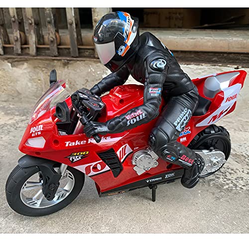 2.4G Remote Control Motorcycle RC Stunt Vehicle Electronic Dift Racing Cars 1:16 Scale with Self-Balancing Single-Wheel Functions