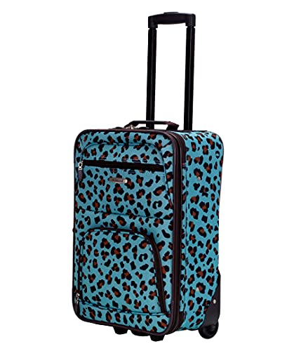 Rockland Fashion Expandable Softside Upright Luggage Set, Charcoal, 2-Piece (14/19)