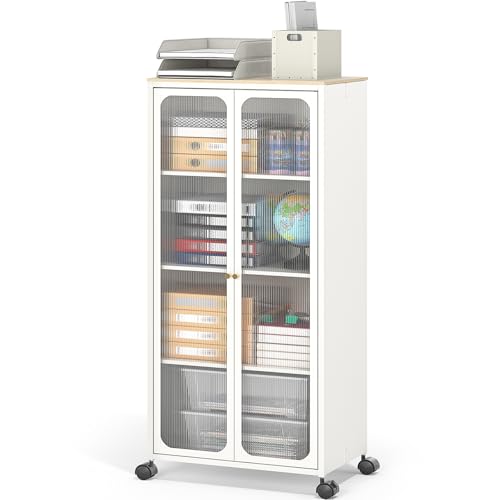 TOOLF Storage Cabinet with Wheels, 45