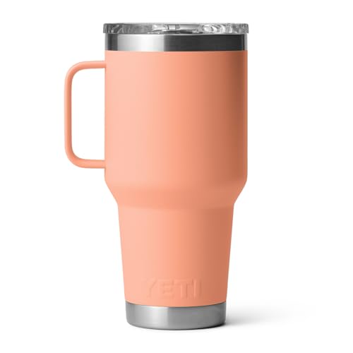 YETI Rambler 30 oz Travel Mug, Stainless Steel, Vacuum Insulated with Stronghold Lid