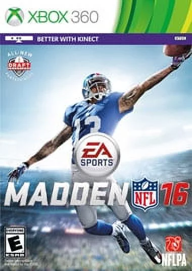 Restored Madden NFL 16- Xbox 360 (Used)
