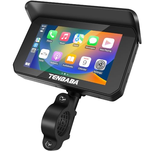 Motorcycle Carplay Screen, Wireless Apple CarPlay & Android Auto 5
