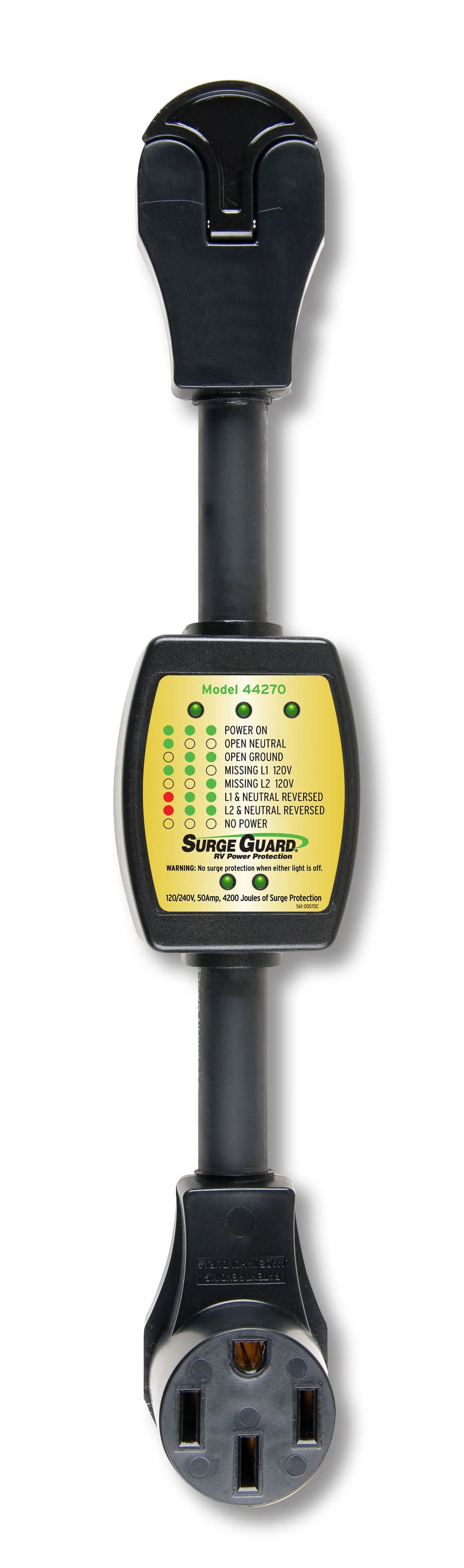 Surge Guard 44270 Entry Level Portable Surge Protector - 50 Amp