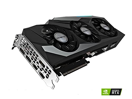 GIGABYTE GeForce RTX 3080 Ti Gaming OC 12G Graphics Card, 3X WINDFORCE Fans, 12GB 384-Bit GDDR6X, GV-N308TGAMING OC-12GD Video Card (Renewed)