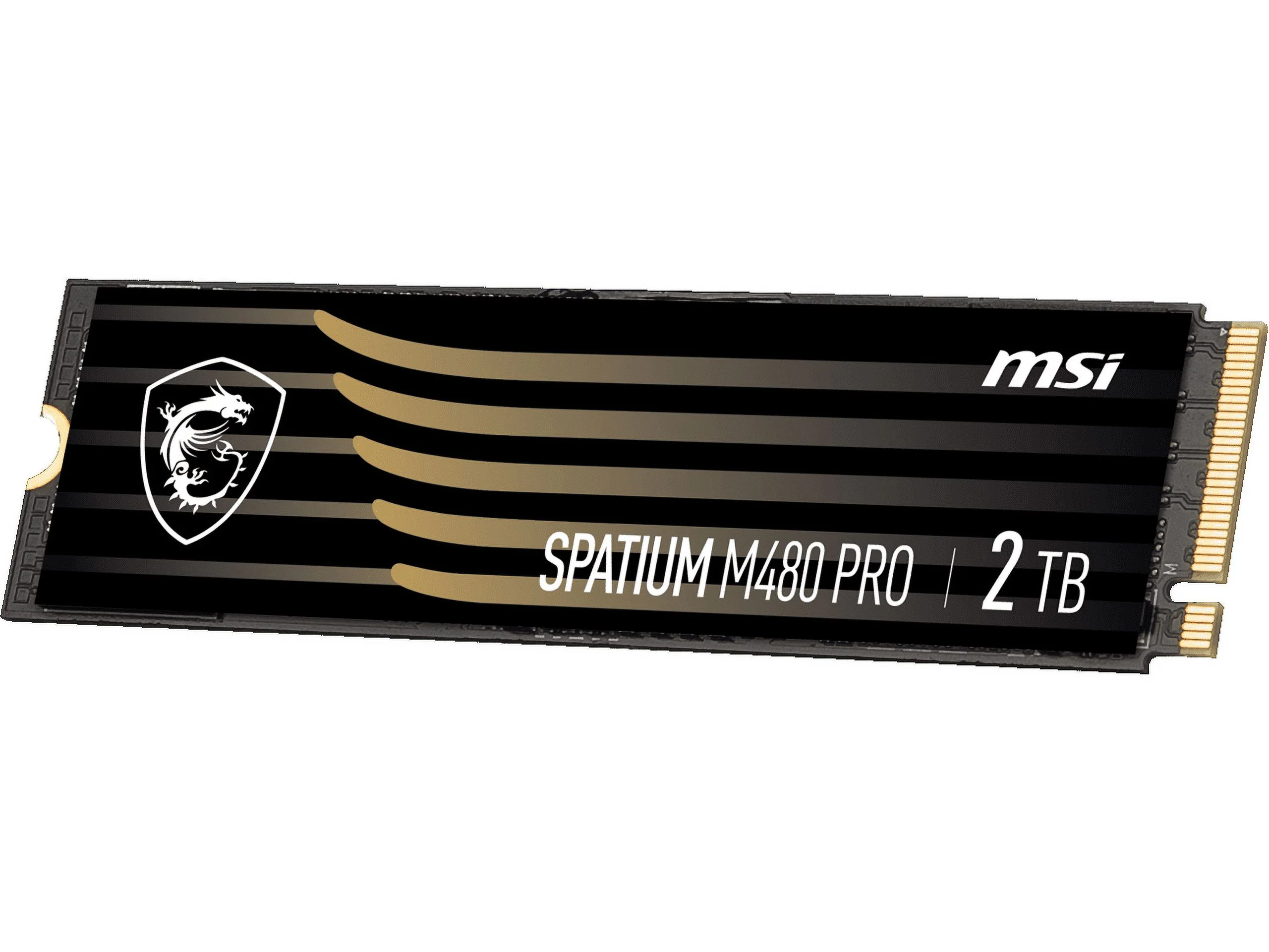 MSI SSD SPATIUM M480 PRO PCIe 4.0 NVMe M.2 2TB Internal Solid State Drive (SSD)