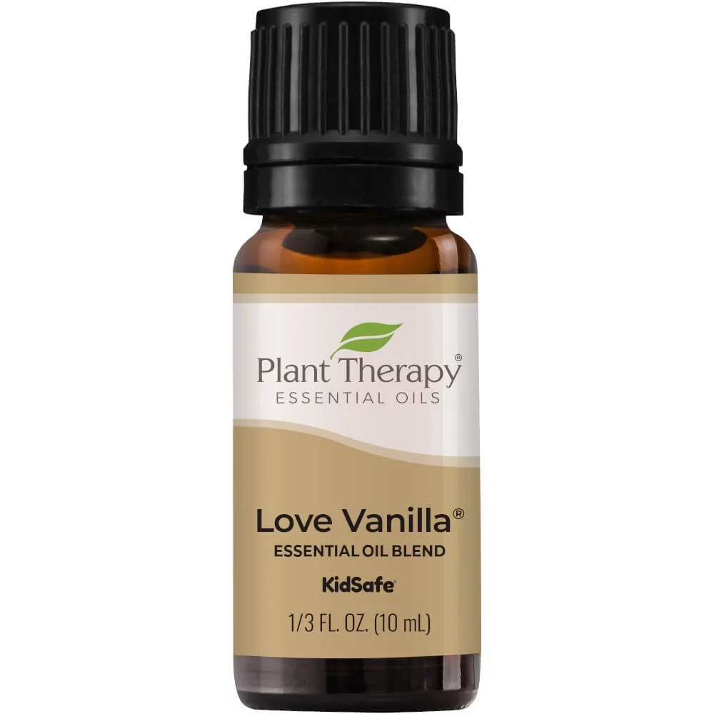 Plant Therapy Love Vanilla Essential Oil Blend 10 mL (1/3 oz) 100% Pure, Undiluted, Therapeutic Grade