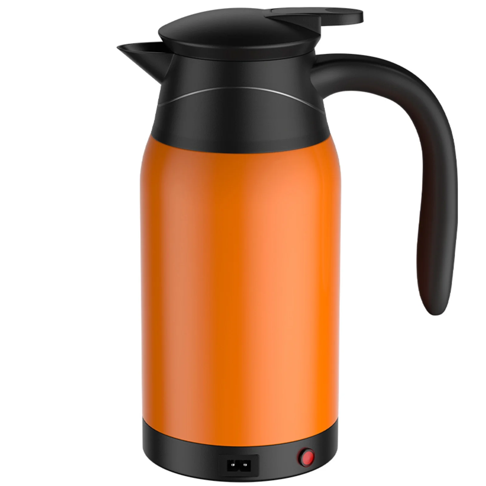 GBSELL Home Clearance 12V 1000ml Car Electric Heated Mug Water Kettle Steel Cup Car Heating Kettle Gifts for Women Men Mom Dad