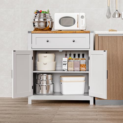 Buffet Cabinet with Drawers, 30