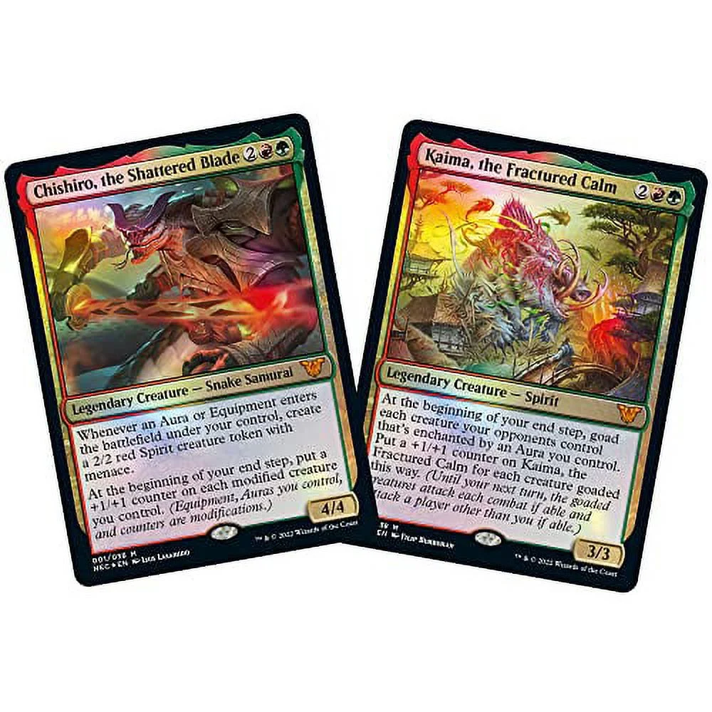 Magic: The Gathering Kamigawa: Neon Dynasty Commander Deck ? Upgrades Unleashed (Red-Green)