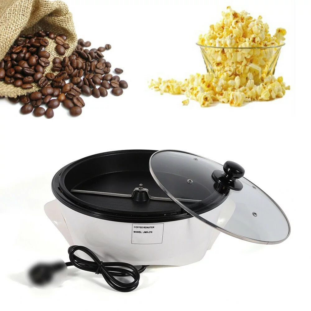 Miumaeov 1500g Electric Coffee Roaster Machine Non-stick Coffee Bean Roasting Baking 110V