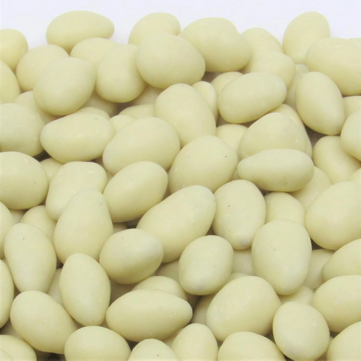 Grmet White Chocolate Covered Almonds By , 1 Lb (16 Oz) Bag | White Milk Chocolate Coated Almond Nuts, Kosher Dairy