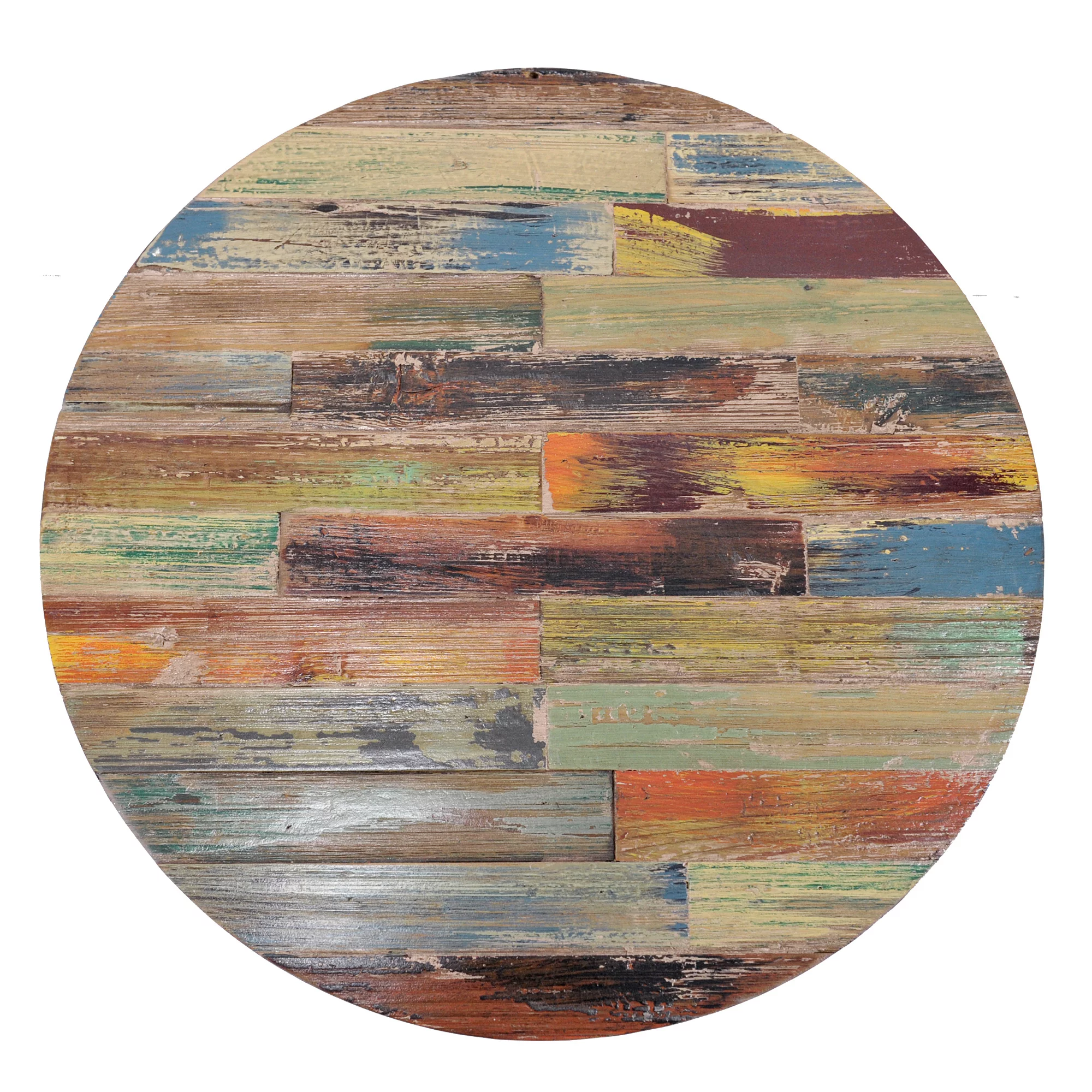 Greenage Reclaimed Wood End Table, 18