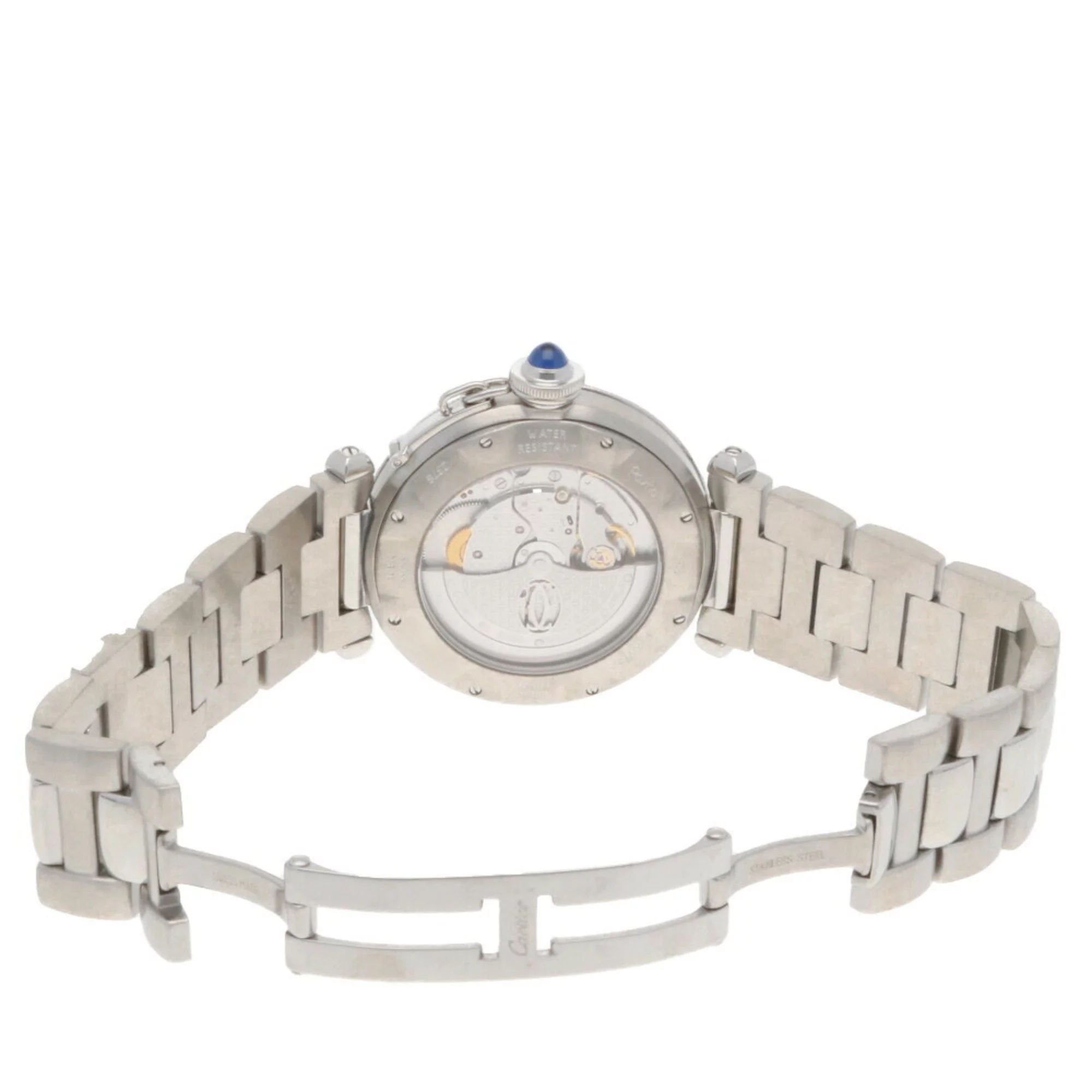 Pre-Owned Cartier CARTIER Pasha 38MM watch stainless steel W31031H3 (2378) self-winding men's (Good)