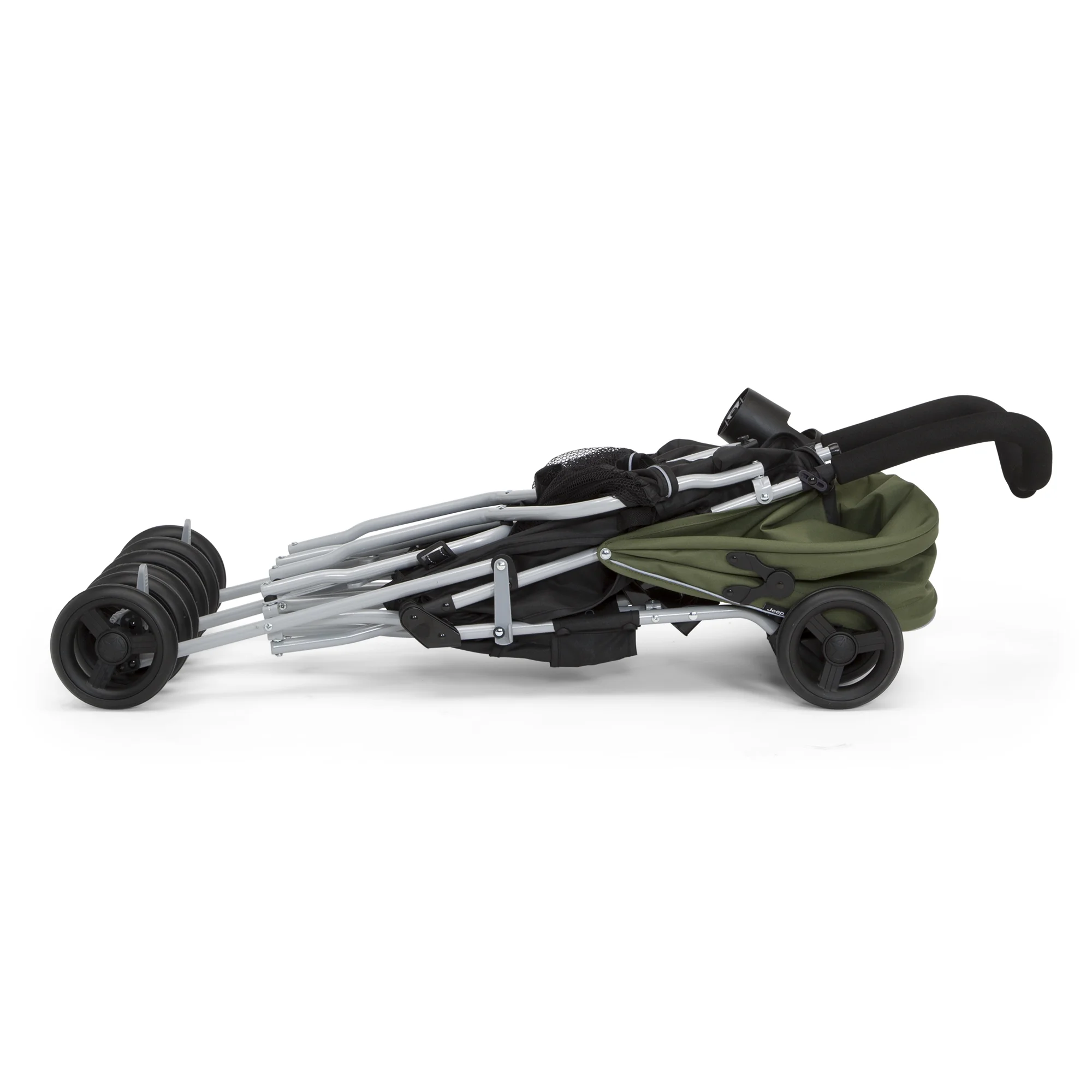 Jeep TurboGlyde Plus Side by Side Double by Delta Children, Olive Green