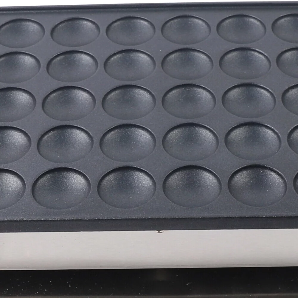 Commercial Pancake Maker Nonstick 50 Holes Electric Mini Dutch Baker Machine