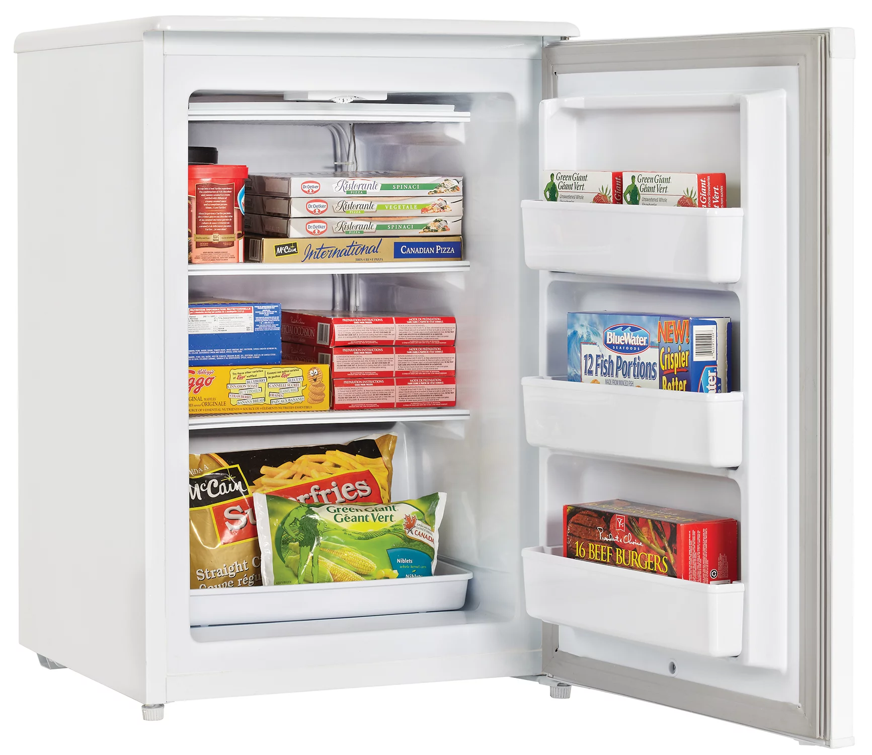 Danby 4.3 Cu. ft. Upright Freezer DUFM043A2WDD-3, White