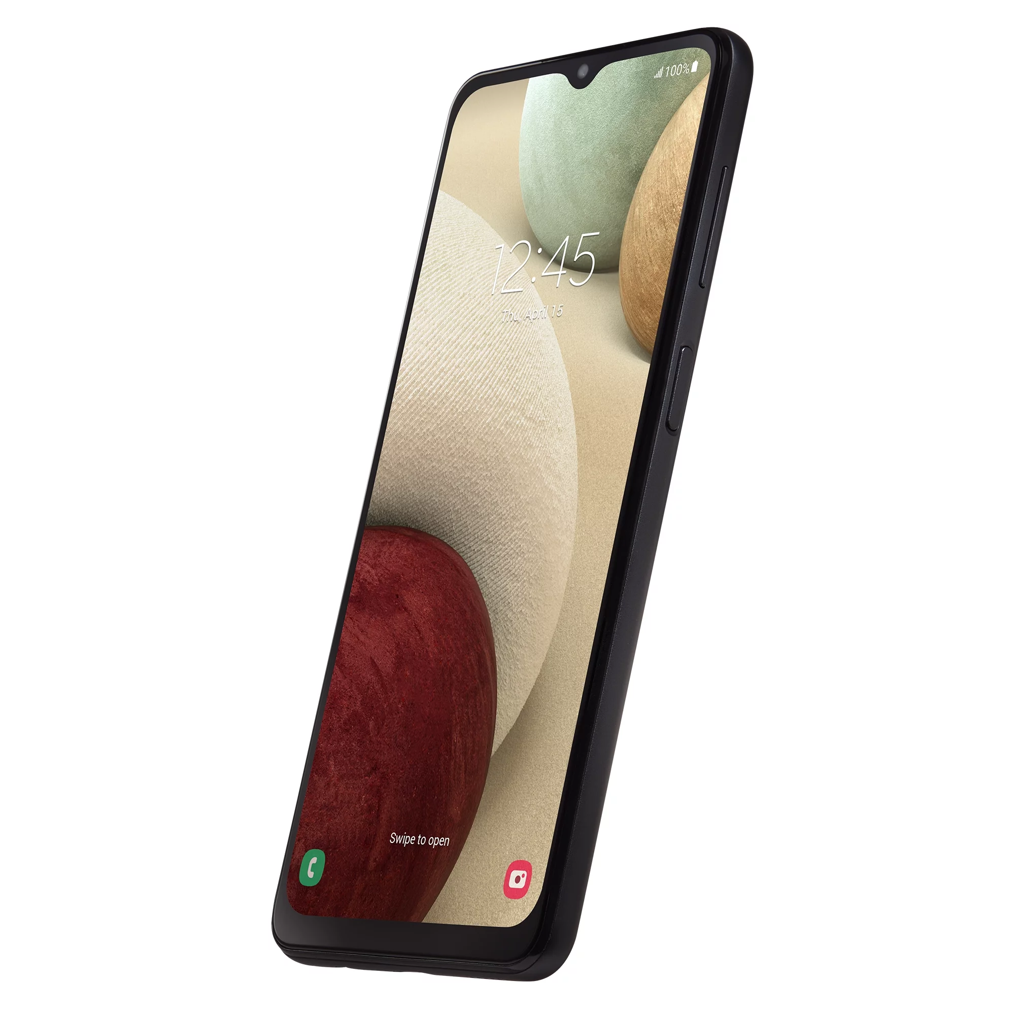 Straight Talk Samsung Galaxy A12, 32GB, Black- Prepaid Smartphone [Locked to Straight Talk]