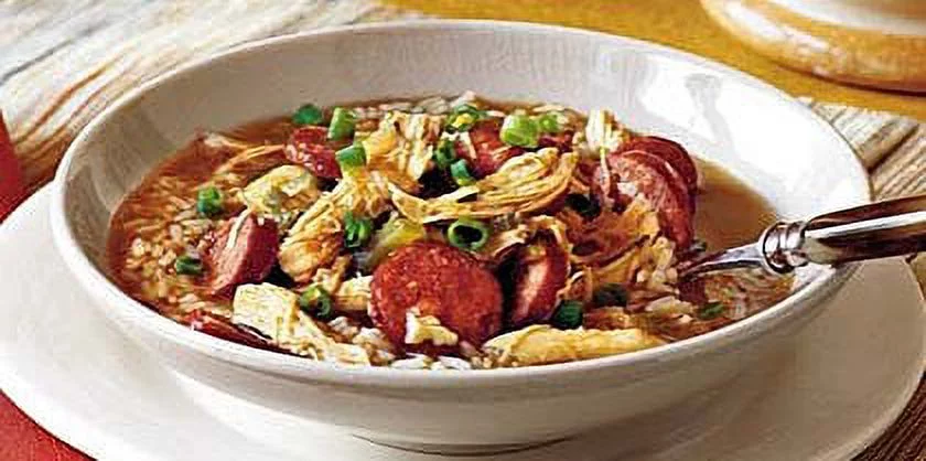 Pack of 4, Blount, ABF Chicken & Uncured Sausage Gumbo, 4 lbs