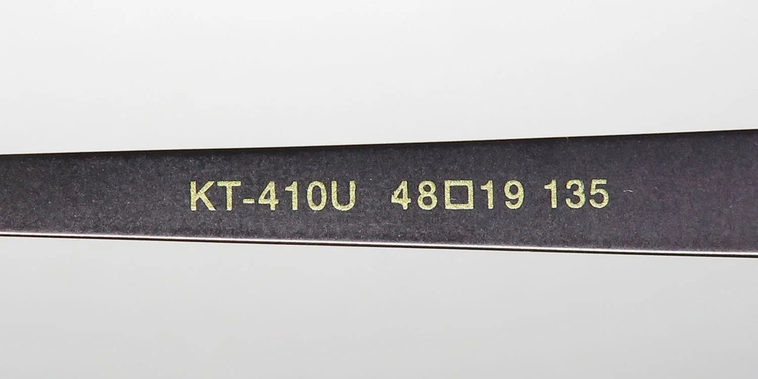 KIO YAMATO KT-410U TITANIUM HALF-RIM PREMIUM SEGMENT RARE EYEGLASS FRAME/GLASSES