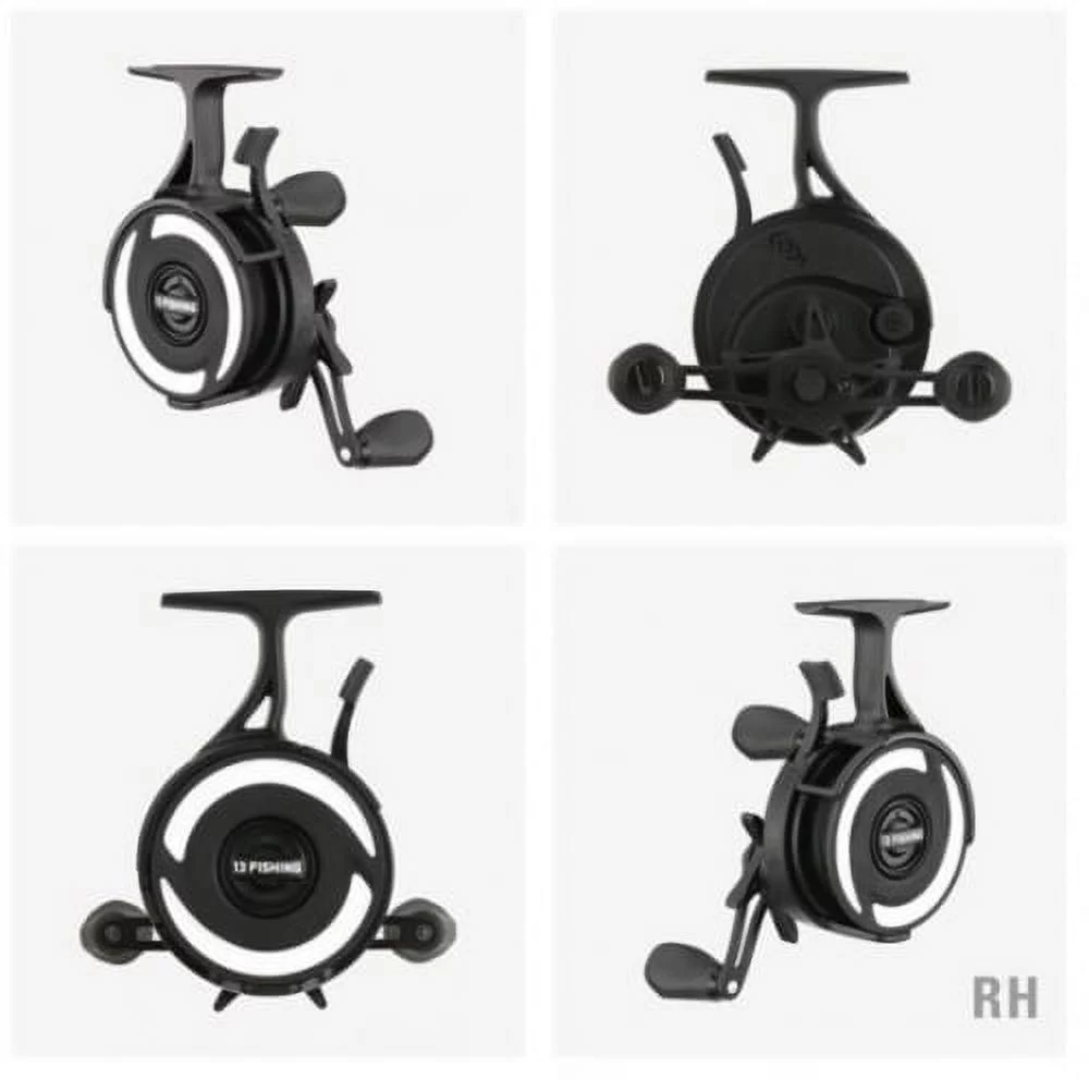 Freefall XL Ice Reel - 3.3:1 Ratio - 9.9lbs Drag - Magnetic Drop Adjust - Right Hand