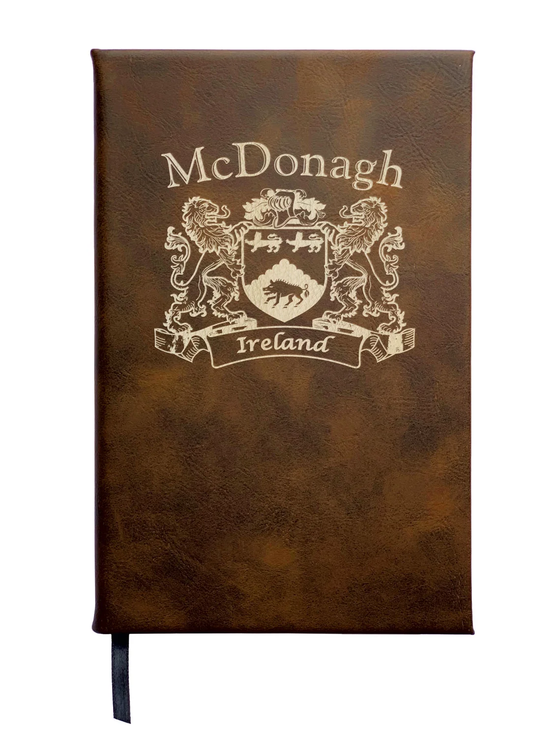 McDonagh Irish Coat of Arms Leather Journal