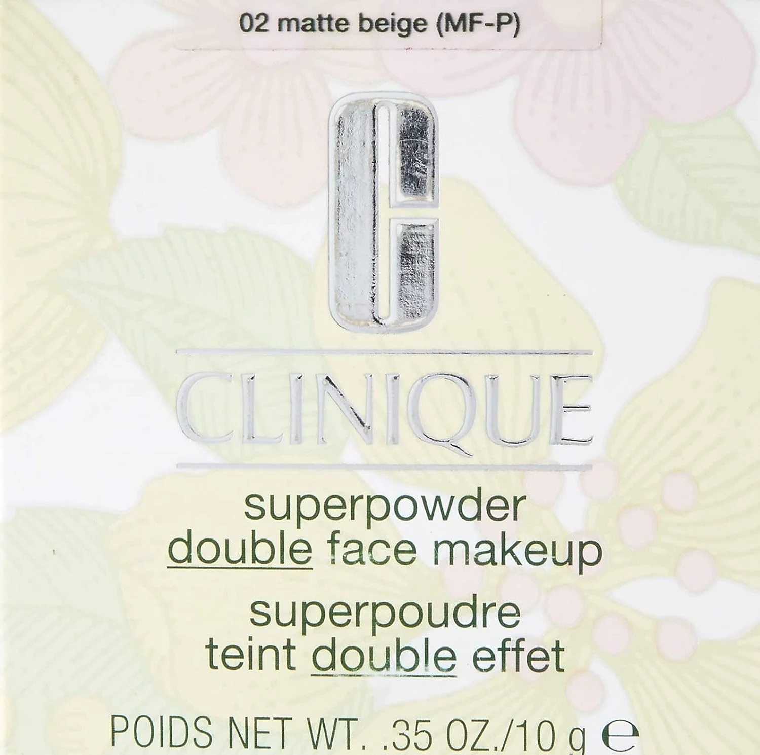 Clinique Superpowder Double Face Makeup, 02 Matte Beige, 0.35 oz