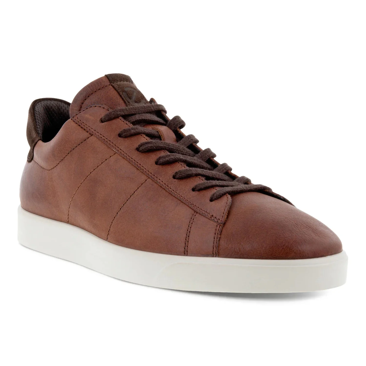 Ecco Men's Street Lite Retro Sneaker in Whisky/Coffee