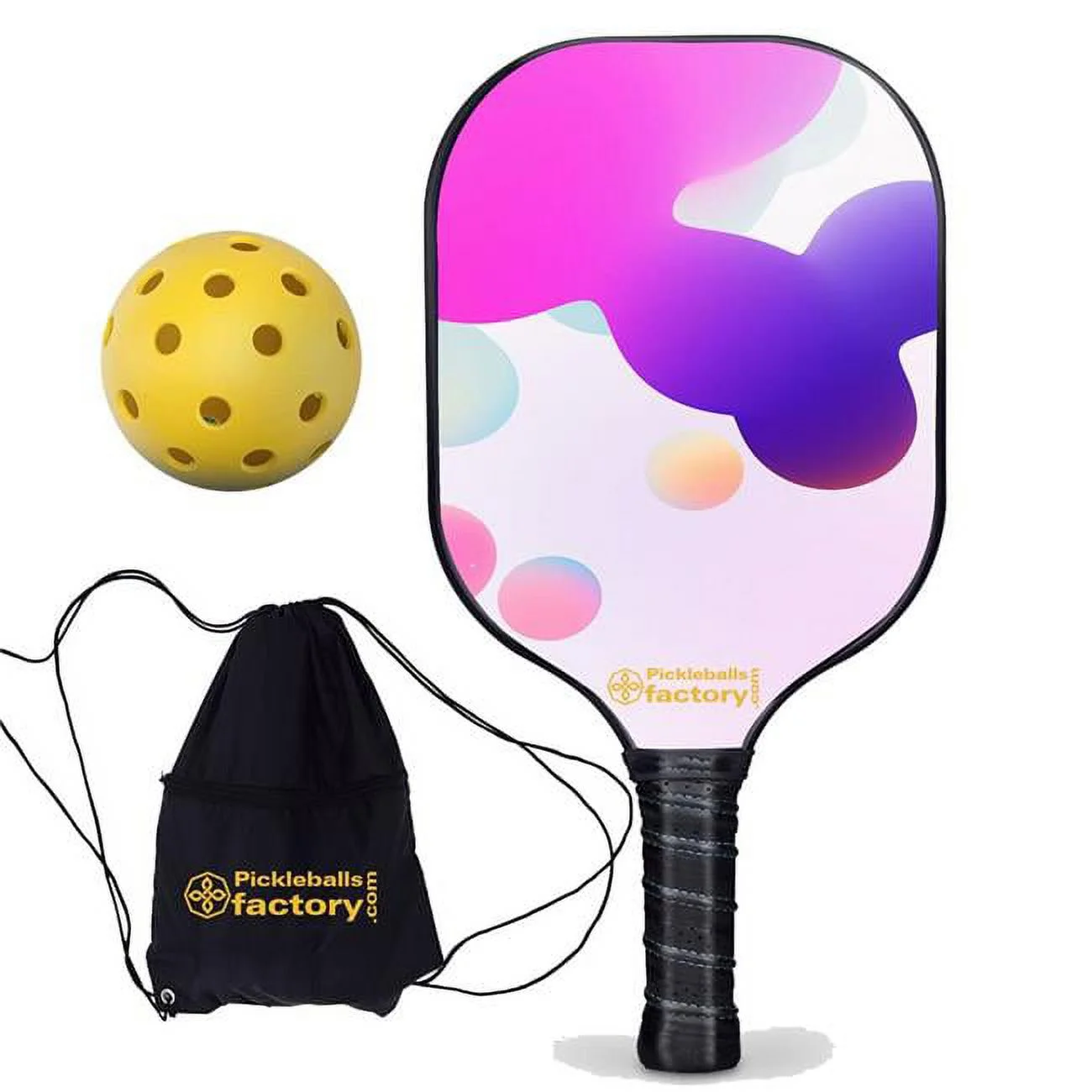 Near Me Pickleball Paddles - Irregular Shape Pickleball Rackets for Sale - Glow in The Dark Pickleball, Glassfiber Graphite