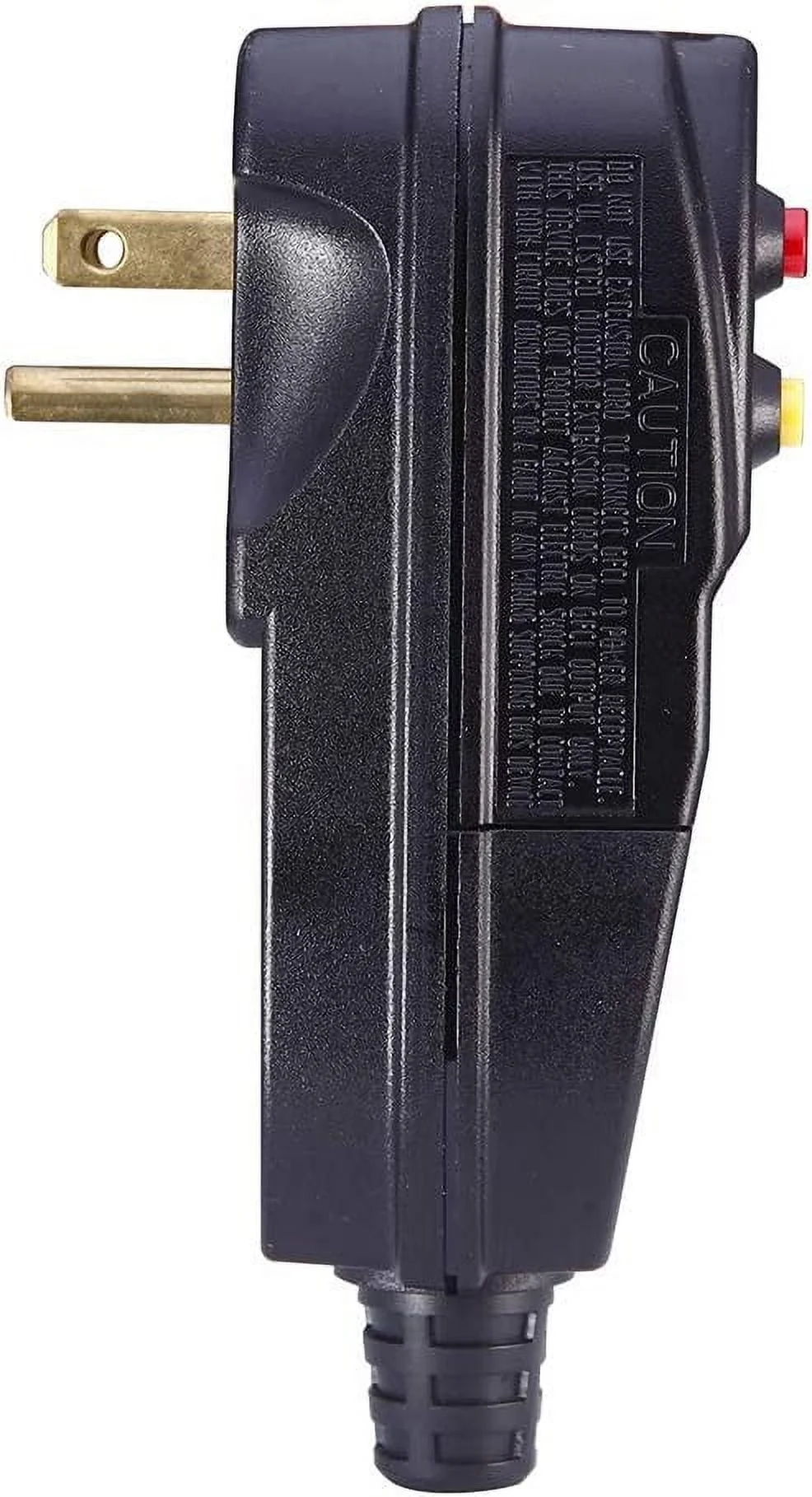 GFCI Replacement Plug for Pressure Washer Pool Pump 15Amp 3 Prong Circuit Breaker Outdoor Waterproof Auto-reset 120V