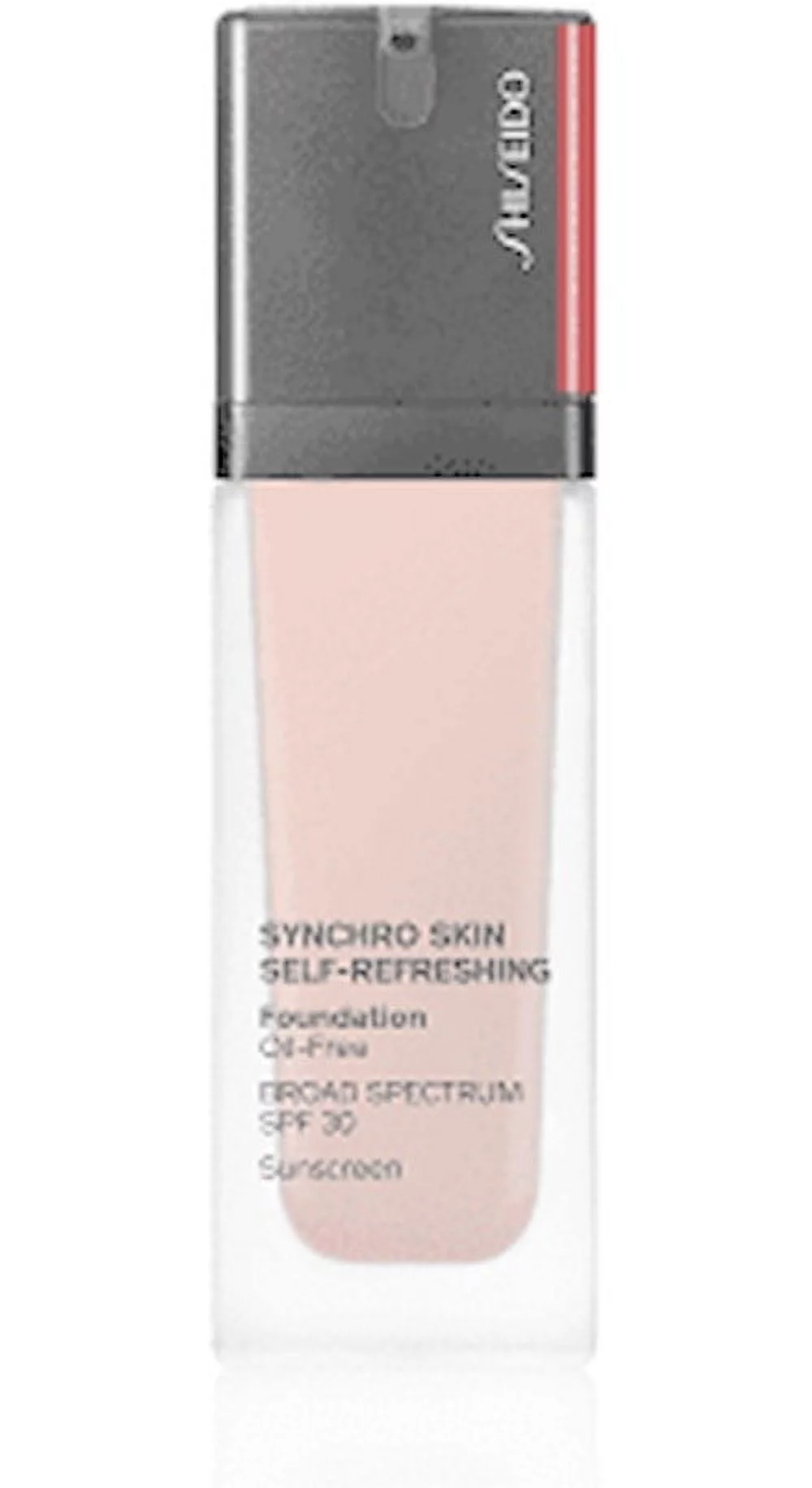SHISEIDO SYNCHRO SKIN FOUNDATION 1.0 OZ CASHMERE SHISEIDO/SYNCHRO SKIN SELF -REFRESHING FOUNDATION (260) CASHMERE 1.0 OZ (30 ML) OIL-FREE SPF 30