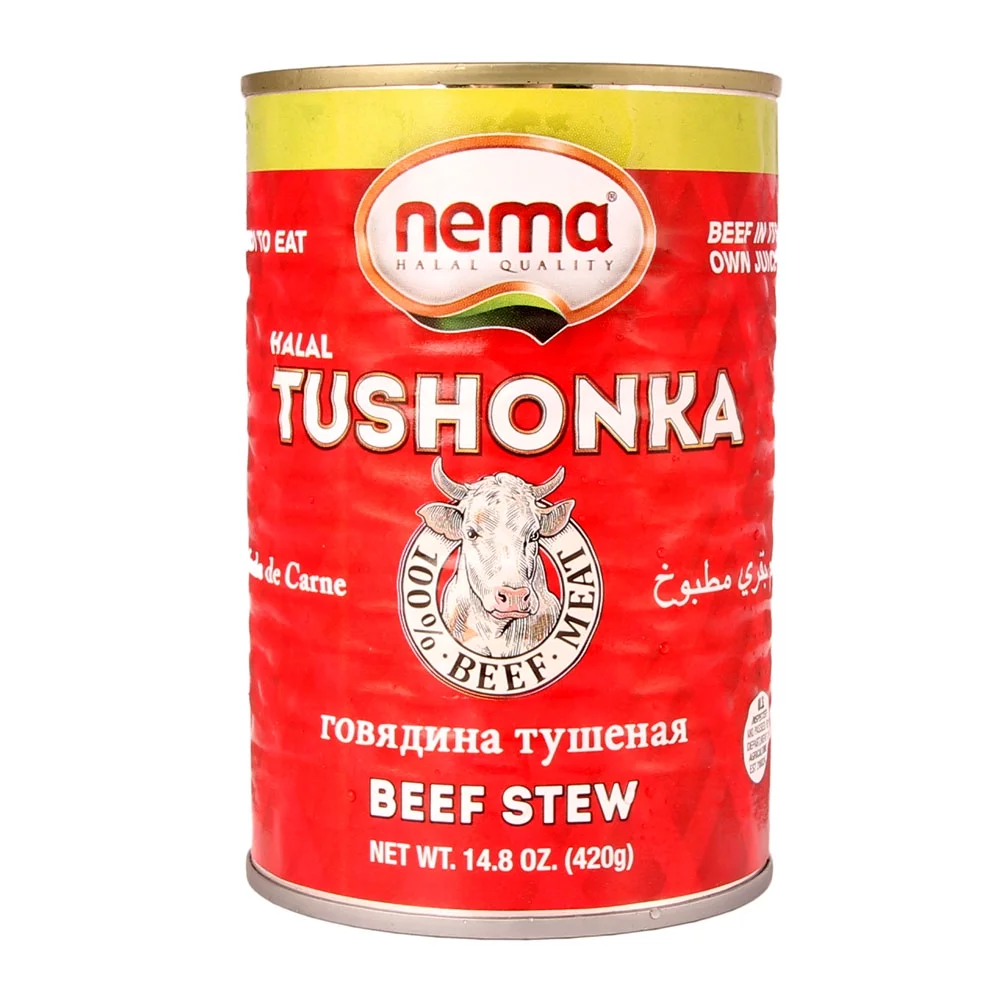 Nema Halal Tushonka-Beef Stew - 14.8 oz (2 Pack)