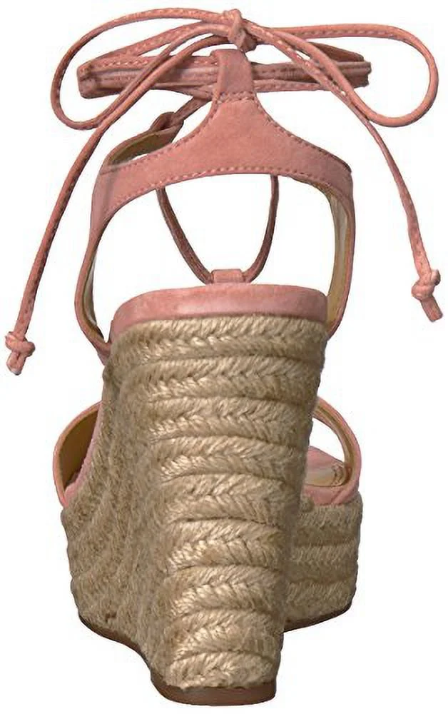 Splendid Women's Fianna Wedge Sandal, Blush, 10 Medium US