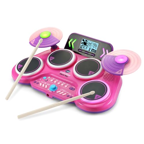 VTech Kidi Star Drum Pad, Black