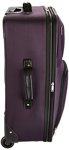 Rockland Fashion Expandable Softside Upright Luggage Set, Charcoal, 2-Piece (14/19)