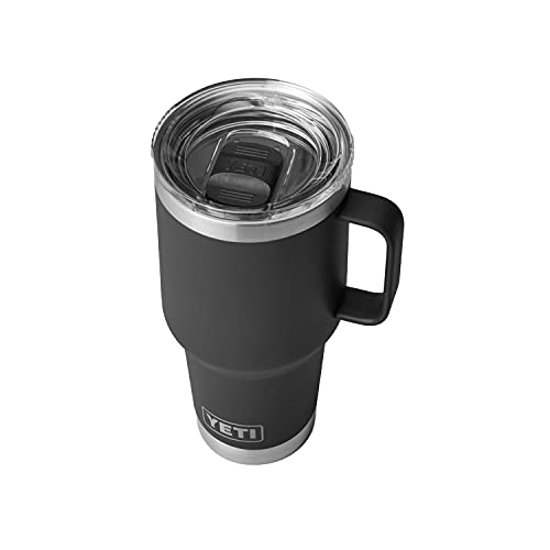 YETI Rambler 30 oz Travel Mug, Stainless Steel, Vacuum Insulated with Stronghold Lid