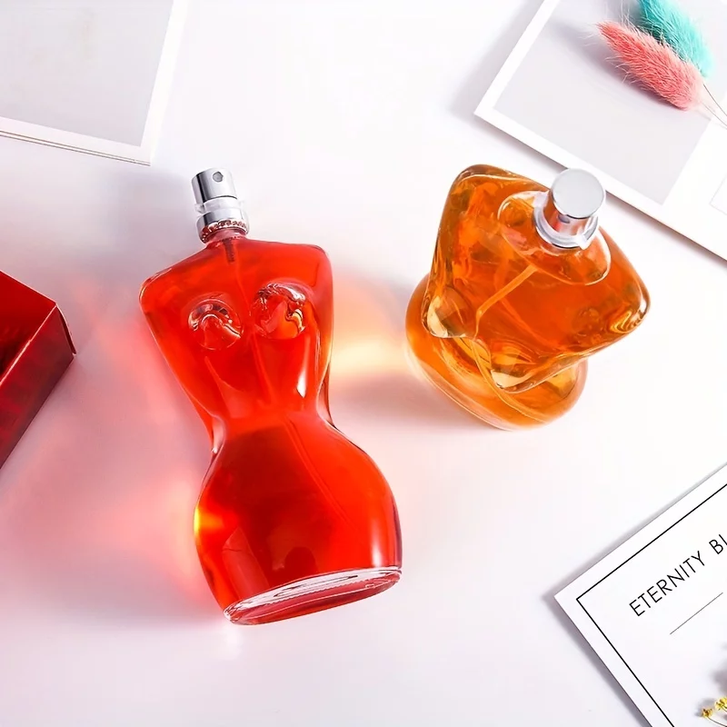 Eau De Toilette Spray For Women, Refreshing And Lasting Sandalwood Scent, Classic Special-shaped Perfume, 100ml, For Dating, Party