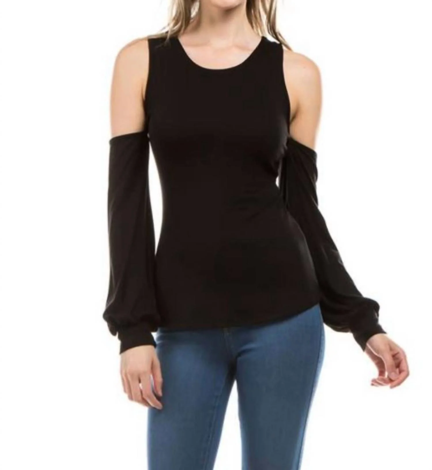 VaVa Rowan Cold Shoulder Top