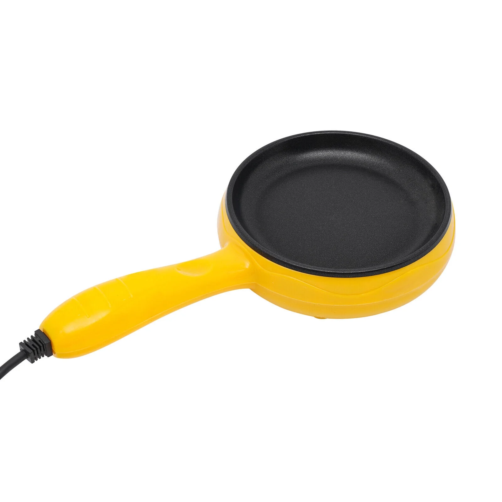6-inch Electric Skillet, Non-Stick Electric Skillet, Yellow Mini Frying Pan