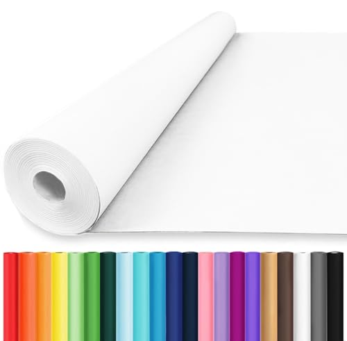 Vanhench Black Wrapping Paper, 17.5