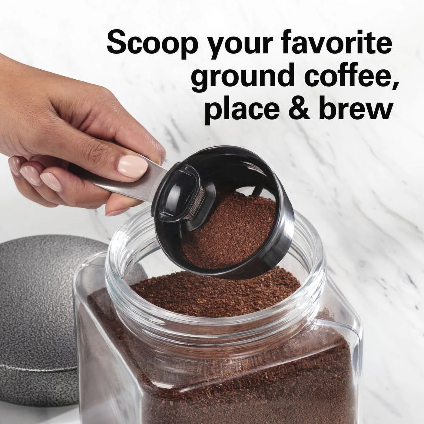 Hamilton Beach® The Scoop® Single-Serve Coffee Maker (Part number: 49981R)