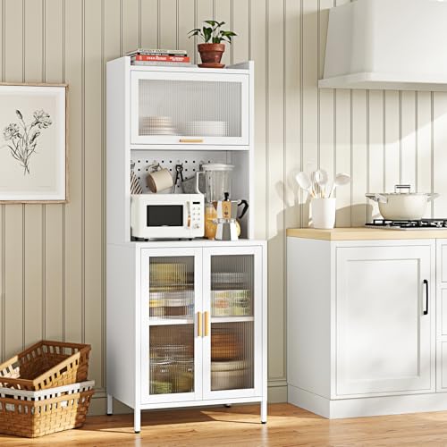 Letaya Kitchen Pantry Cabinet,72.6