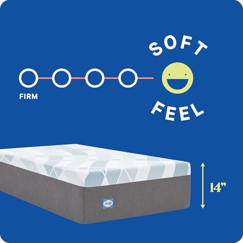 Sealy Dreamlife 12” Hybrid Mattress-in-a-Box, Queen, SealyComfort Gel Memory Foam, SealyResponsive Encased Coils, Surface-Guard Technology