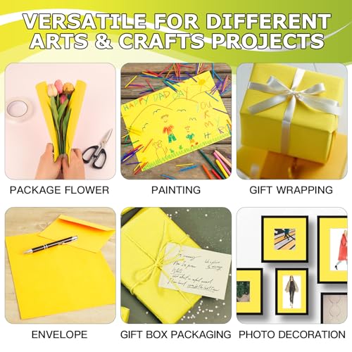 Vanhench Black Wrapping Paper, 17.5